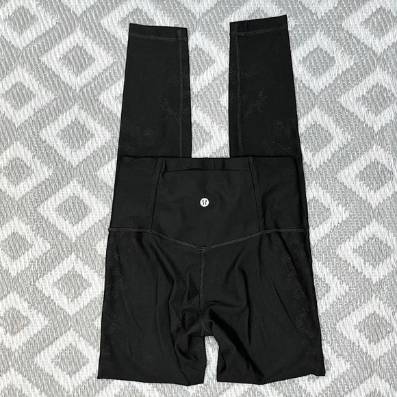 Lululemon Mapped Out High Rise Tight 28" Camo Black/Graphite Grey [6077] - Picture 5 of 13